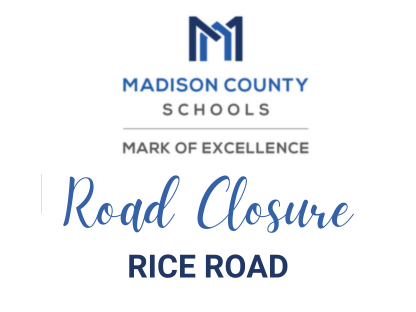 Road Closure Rice Road